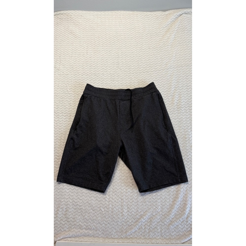 Public Rec Mens All Day Every Day Shorts 32R Heather Charcoal Grey Athletic Tech